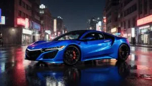 Acura NSX Type S Electric Blue