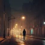 Alone Beneath the Streetlights