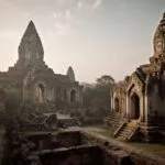 Ancient City Ruins Temple Architecture