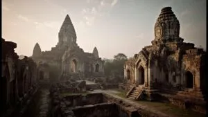 Ancient City Ruins Temple Architecture