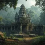 Ancient Temple Ruins Hidden in Jungle