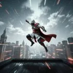 Assassin’s Creed Ezio Auditore Rooftop Leap