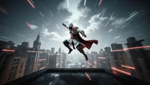 Assassin’s Creed Ezio Auditore Rooftop Leap