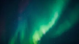 Aurora Borealis Northern Lights Green