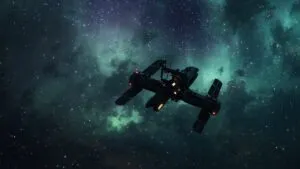 Aurora Lights from Space Station