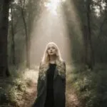 Billie Eilish AI Forest Stroll