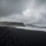 Black Sand Beach Iceland Unique Coastal