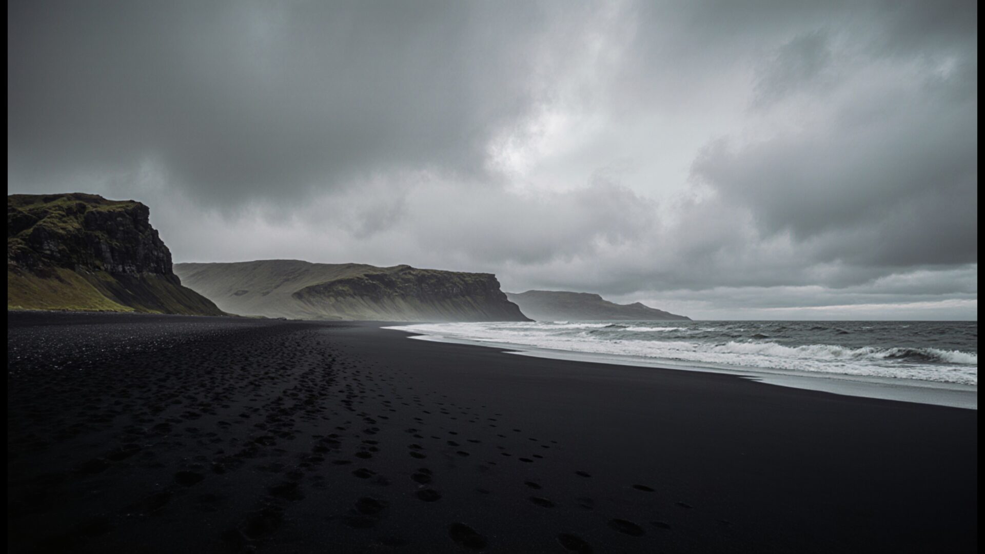 black sand beach iceland unique coastal wallpaper, nature, black sand beach, coastal, iceland, travel, unique, volcanic, desktop, mobile, background