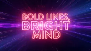 Bold Lines, Bright Mind