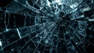Broken Glass Pattern Reflections
