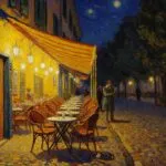 Café Terrace Evening