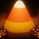 Candy Corn Gradient Abstract