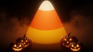 Candy Corn Gradient Abstract