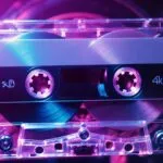 Cassette Tape Rewind Mechanism Macro Detail Texture