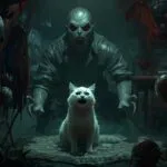 CatNap Poppy Playtime Dark Horror Art