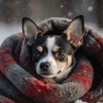 Chihuahua in a Warm Blanket