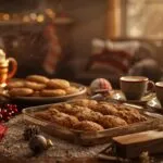 Christmas Cookies Fresh from Oven