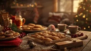 Christmas Cookies Fresh from Oven