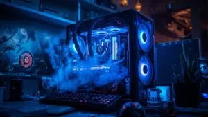 Clean Liquid Cooling PC Build Aesthetic