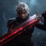 Cloud Strife Final Fantasy VII Rebirth Sword