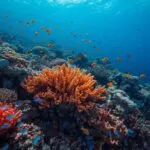Colorful Coral Reef Underwater Ocean Life