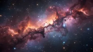 Cosmic Dust Pillars of Creation Detail