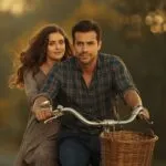 Couple on Retro Bicycle