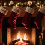 Cozy Christmas Fireplace Hearth Warm Glow