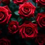 Crimson Tears and Black Roses Design