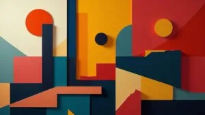 Cubism Inspired Geometric Abstraction
