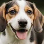 Cute Beagle Puppy Close-Up Smile