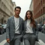 Cute Couple Matching Outfits Street Style