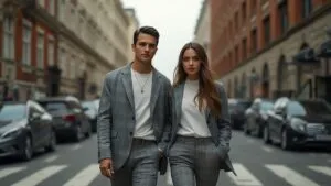 Cute Couple Matching Outfits Street Style