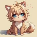 Cute Manga Pet Animal Companion Drawing