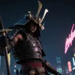 Cyberpunk 2077 V Samurai Neon Night