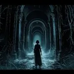 Dark Horror Manga Eerie Shadowy Illustration
