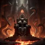 Demon Lord Fiery Throne Room