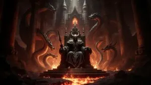 Demon Lord Fiery Throne Room