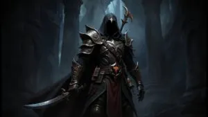 Diablo IV Rogue Class Dark Fantasy