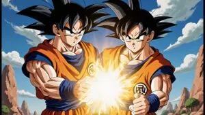 Dragon Ball Z Goku Kaioken Power Up