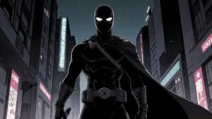 Dystopian Future Masked Antihero Street Level