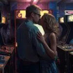 Embrace in the 80s Arcade