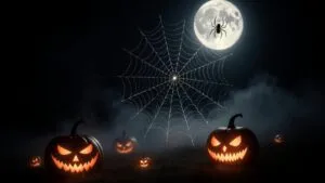 Enchanted Spider Web Glow