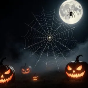 Enchanted Spider Web Glow