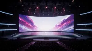 Esports Stage Design LED Screen Abstract