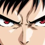 Eyes Close Up Intense Gaze Determinación Manga Style