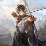 Fantasy Archer with Silver Bow