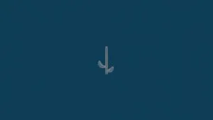 Final Fantasy Cactuar Minimalist Art