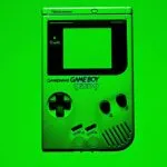 Game Boy Screen Minimalist Green Monochrome Aesthetic