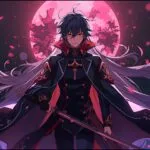 Genshin Impact Wanderer Scaramouche Minimalist